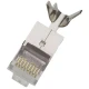 سوکت شبکه کی نت پلاس KP-NC17 Cat6A SFTP