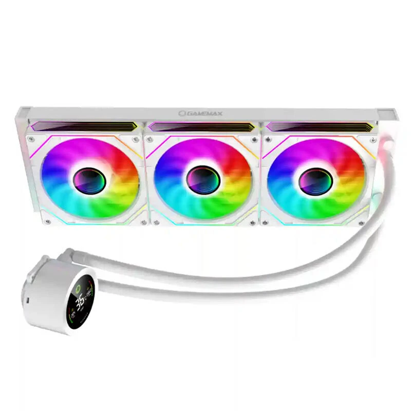 خنک کننده مایع پردازنده گیم مکس IceBurg 360 Digital WH