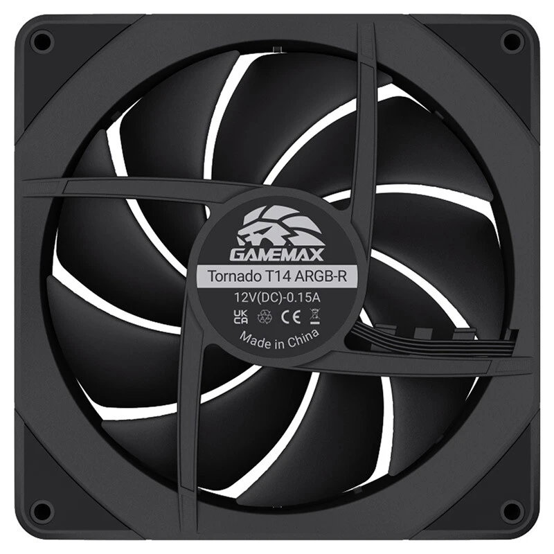 فن کیس گیم مکس Tornado T12 ARGB-R سایز 120 میلی متری