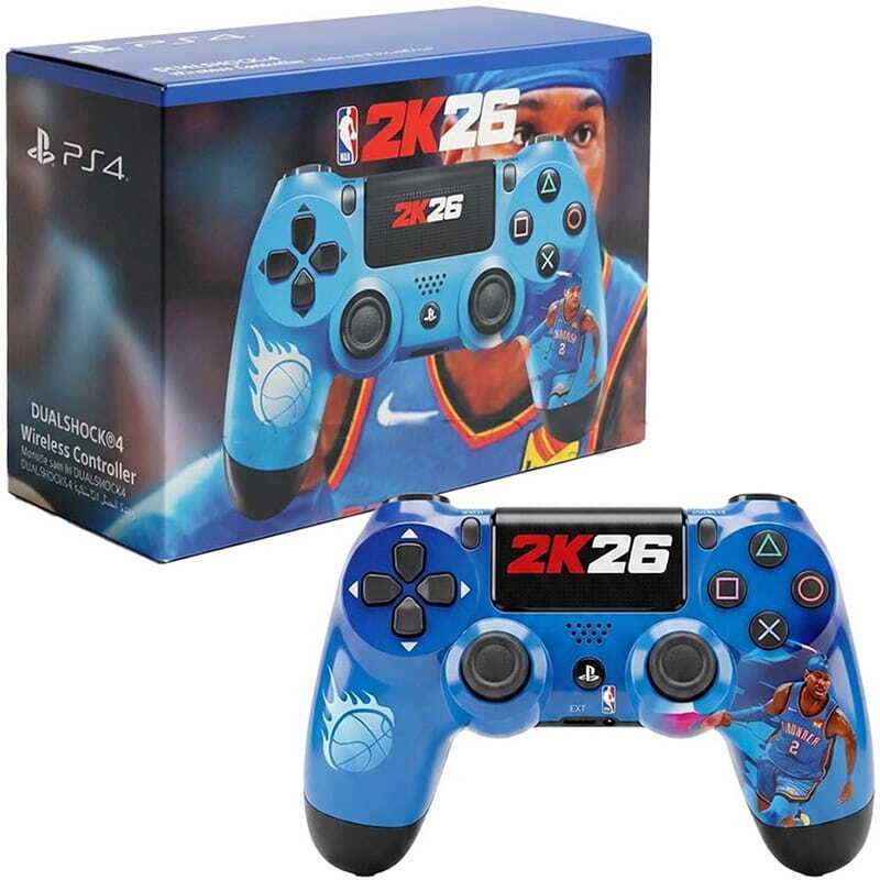 دسته بازی بی سیم SONY PlayStation 4 DualShock 4 طرح NBA 2K26