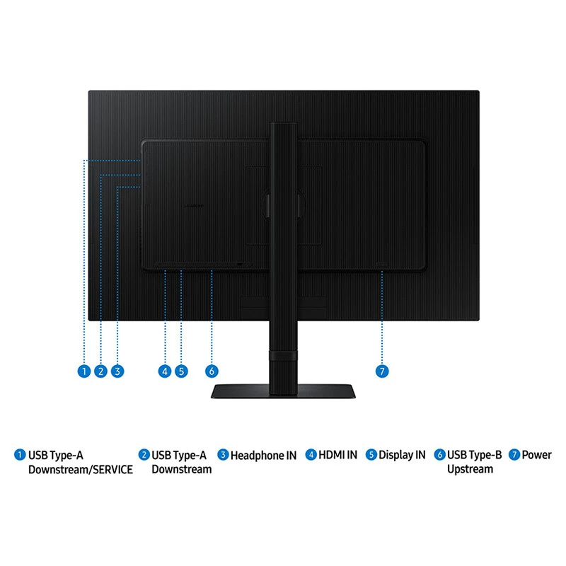 مانیتور سامسونگ ViewFinity S6 S60D سایز 27 اینچ
