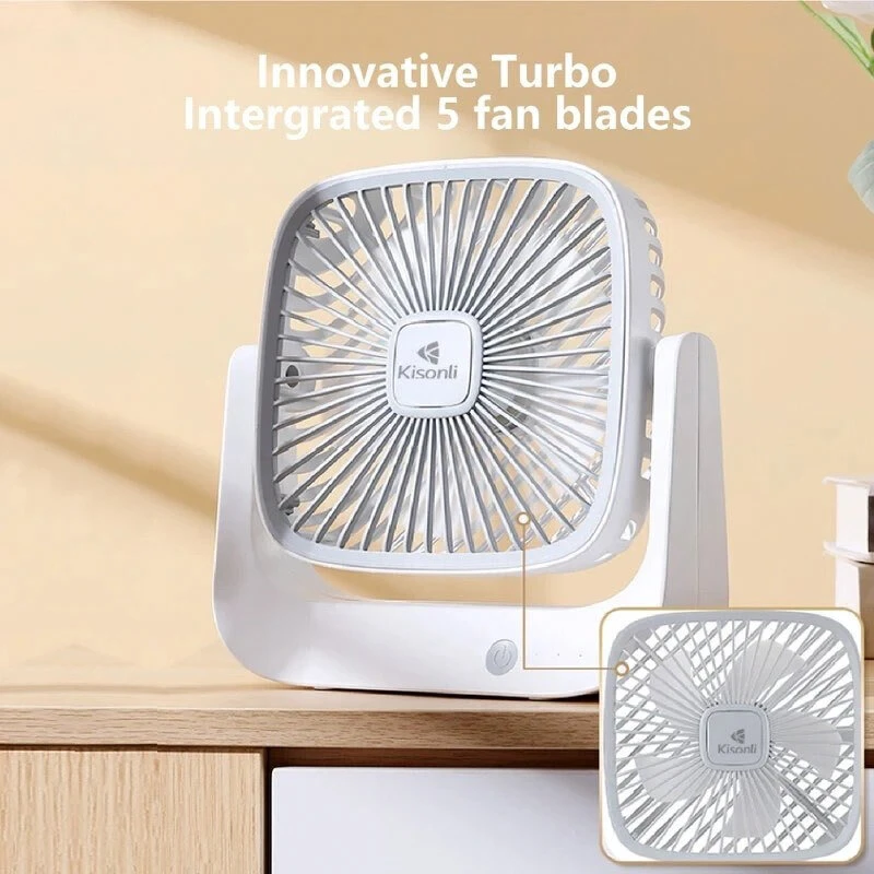 پنکه رومیزی شارژی کیسونلی F101