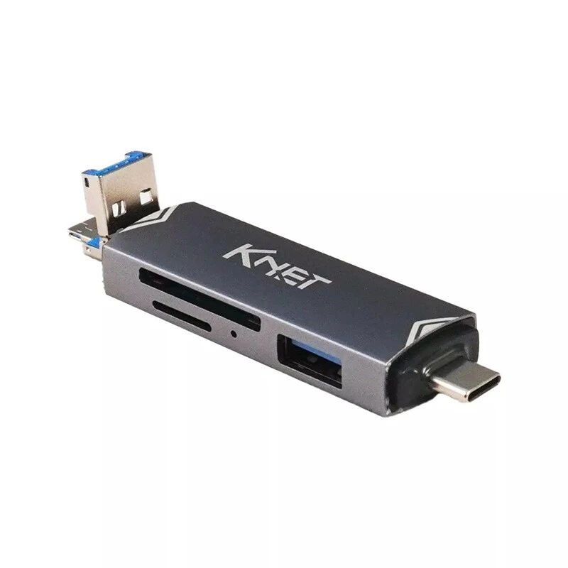 رم ریدر همه کاره کی نت K-RC30 OTG MicroUSB / Type-C