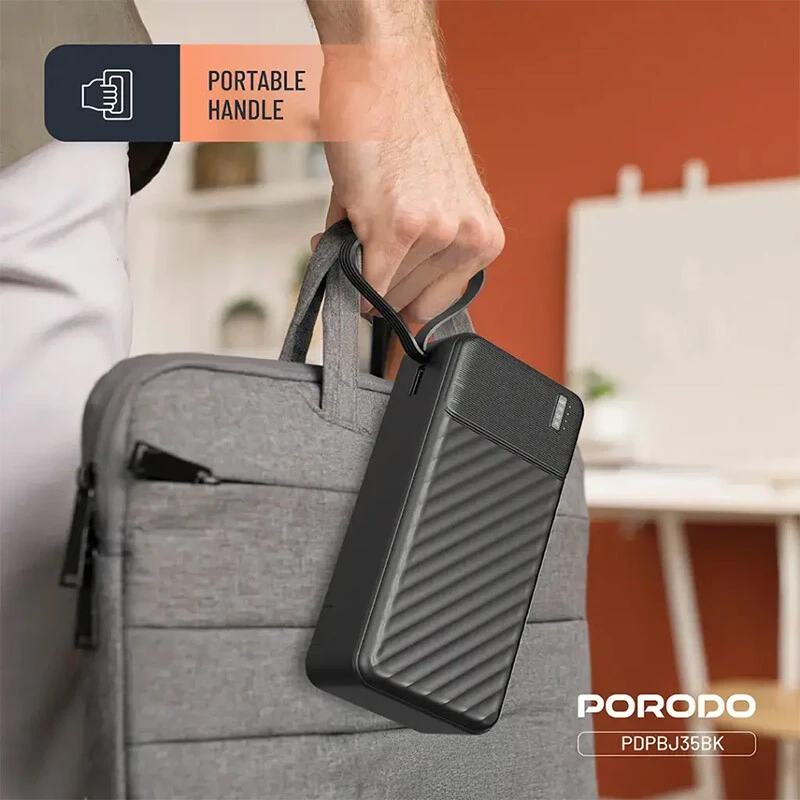 پاوربانک فست شارژ پرودو Piano PBJ35 10.5W ظرفیت 30000 میلی آمپر ساعت