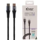 کابل دو سر تایپ سی فست شارژ 100 وات کی نت K-C510 طول 1.2 متر