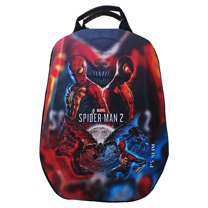 کیف کوله ای کنسول بازی PS5 Slim طرح Spider Man کد 5