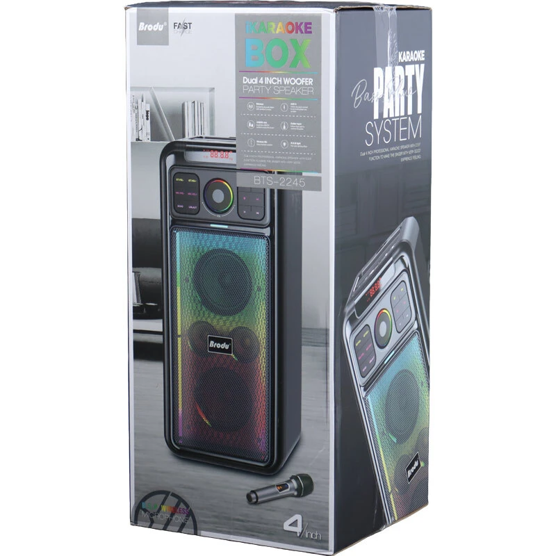 اسپیکر بلوتوثی برودو BTS-2245 + میکروفون