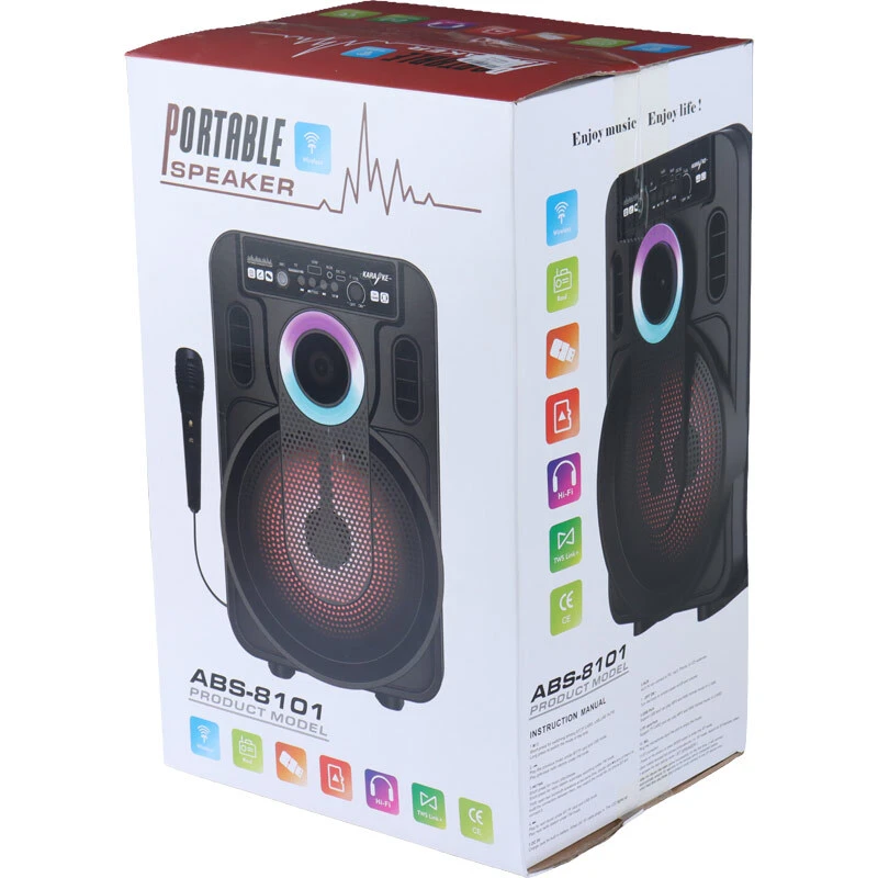 اسپیکر بلوتوثی ABS-8101 + میکروفون