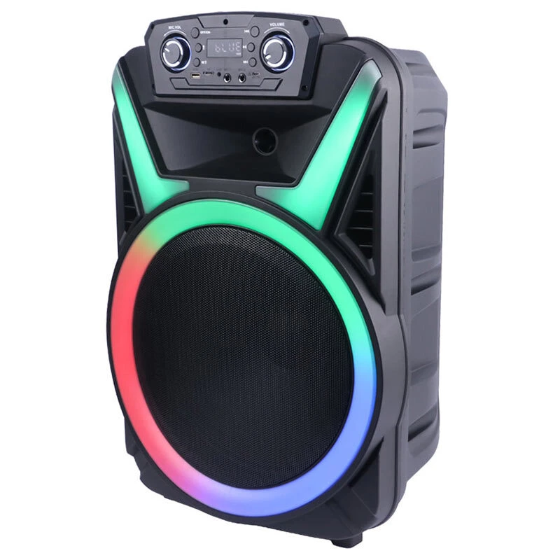 اسپیکر چمدانی بلوتوثی ایکس بیس ABS-15103 + میکروفون و ریموت کنترل