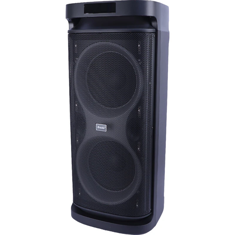 اسپیکر چمدانی بلوتوثی برودو BTS-2291 + میکروفون و ریموت کنترل