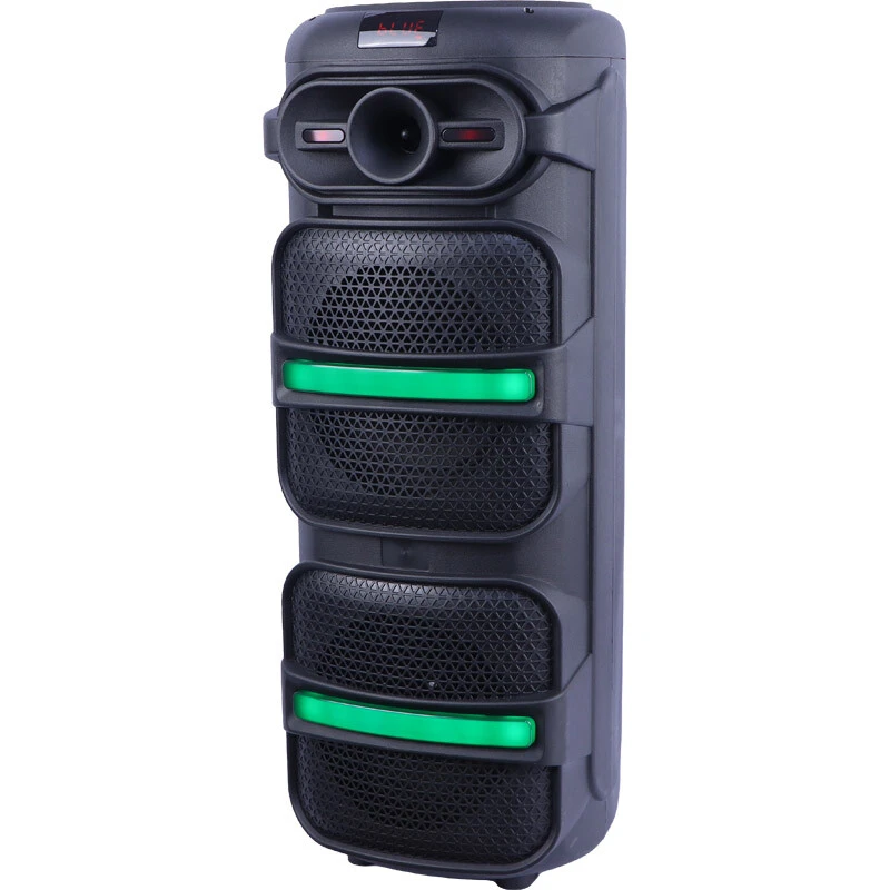 اسپیکر چمدانی بلوتوثی ایکس بیس ABS-8201 + میکروفون و ریموت کنترل