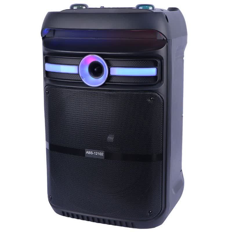 اسپیکر چمدانی بلوتوثی ایکس بیس ABS-12102 + میکروفون و ریموت کنترل