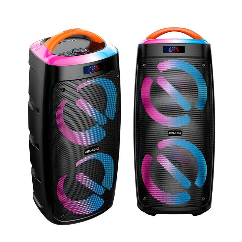 اسپیکر بلوتوثی ABS-6202 + میکروفون و ریموت کنترل