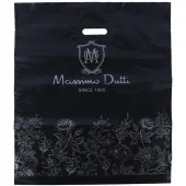 نایلون دسته دار دسته تقویتی طرح Massimo Dutti سایز 60*50 سانتی متر بسته 1 کیلویی