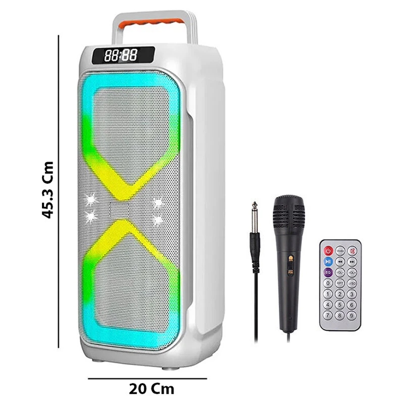 اسپیکر بلوتوثی ABS-4221W + میکروفون و ریموت کنترل