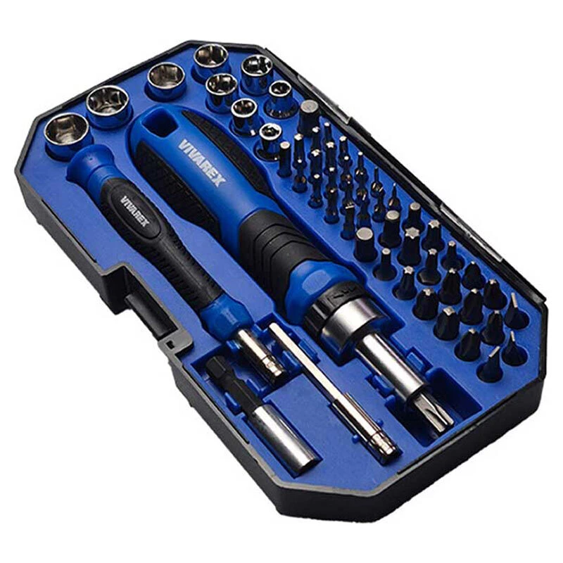 ست سری پیچ گوشتی و بکس 55 عددی ویوارکس VR5565-SD