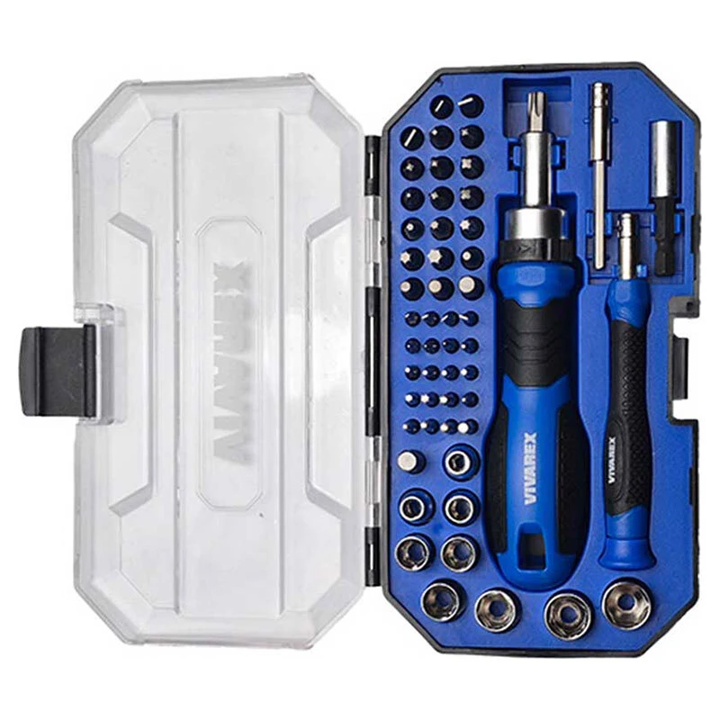 ست سری پیچ گوشتی و بکس 55 عددی ویوارکس VR5565-SD