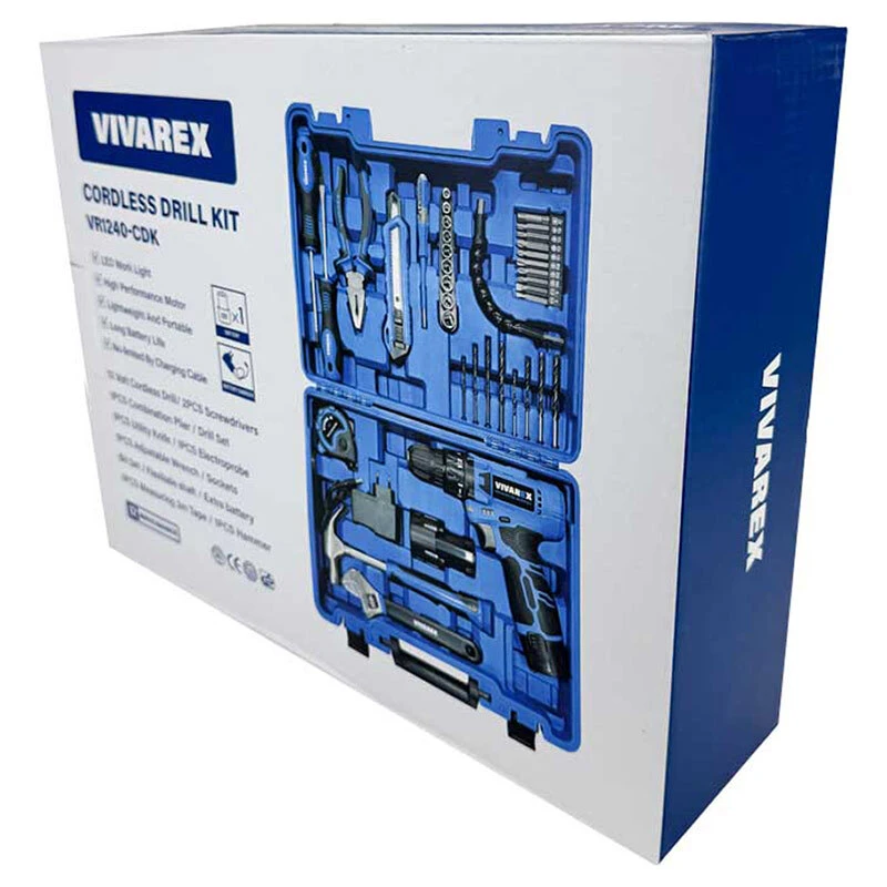 کیت دریل شارژی ویوارکس VR1240-CDK