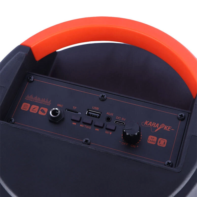اسپیکر بلوتوثی ایکس بیس ABS-8208 + میکروفون و ریموت کنترل