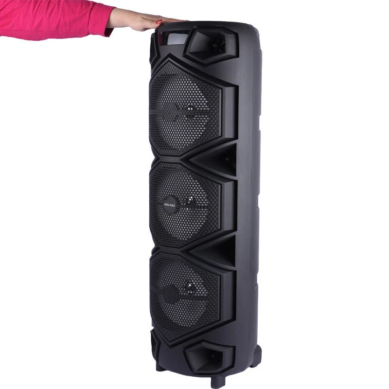 اسپیکر چمدانی بلوتوثی ایکس بیس ABS-8305 + میکروفون و ریموت کنترل