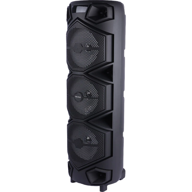اسپیکر چمدانی بلوتوثی ایکس بیس ABS-8305 + میکروفون و ریموت کنترل