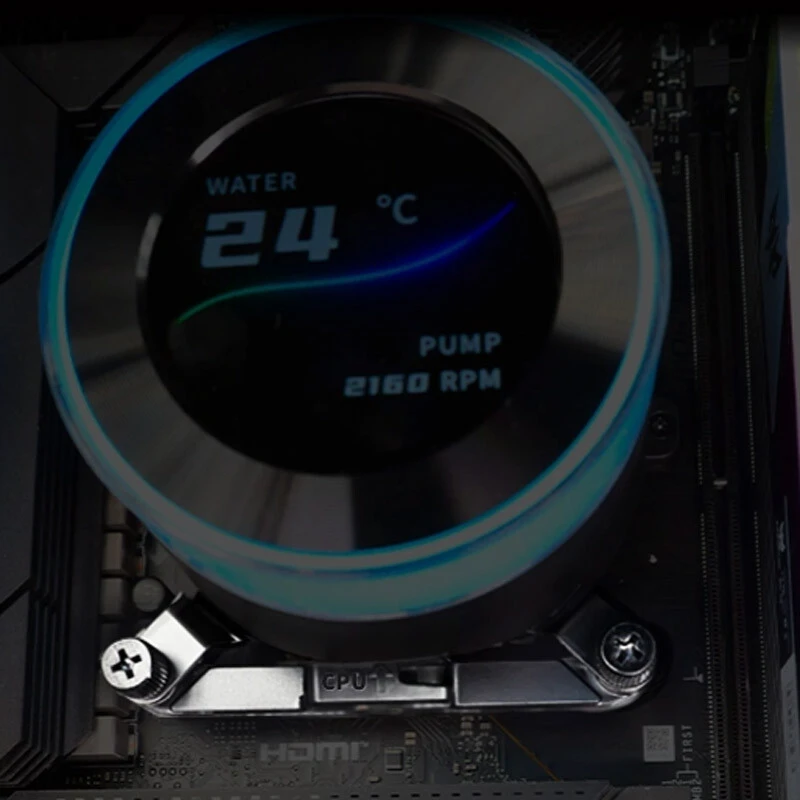 خنک کننده مایع پردازنده لیان لی HydroShift II LCD-C 360TL