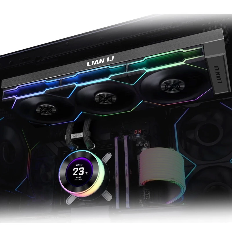 خنک کننده مایع پردازنده لیان لی HydroShift II LCD-C 360TL