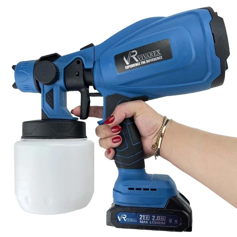 پیستوله رنگ پاش شارژی 21 ولت ویوارکس VR2116-SG