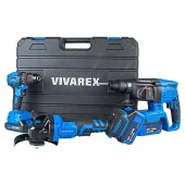 کیت شارژی 3 عددی ویوارکس VR2403-BCK