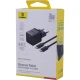 شارژر دیواری 30 وات باسئوس Palm P1011160A113 QC3.0 PD3.0 3A + کابل تبدیل تایپ سی