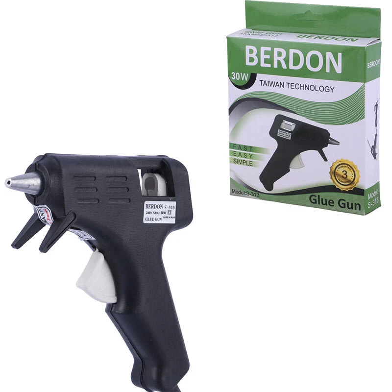 تفنگ چسب حرارتی 30 وات بردون S-313