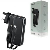 شارژر دیواری و پاور بانک فست شارژ گرین لاین Charge Mate GL-PBX5 PD QC 22.5W ظرفیت 10000 میلی آمپر ساعت