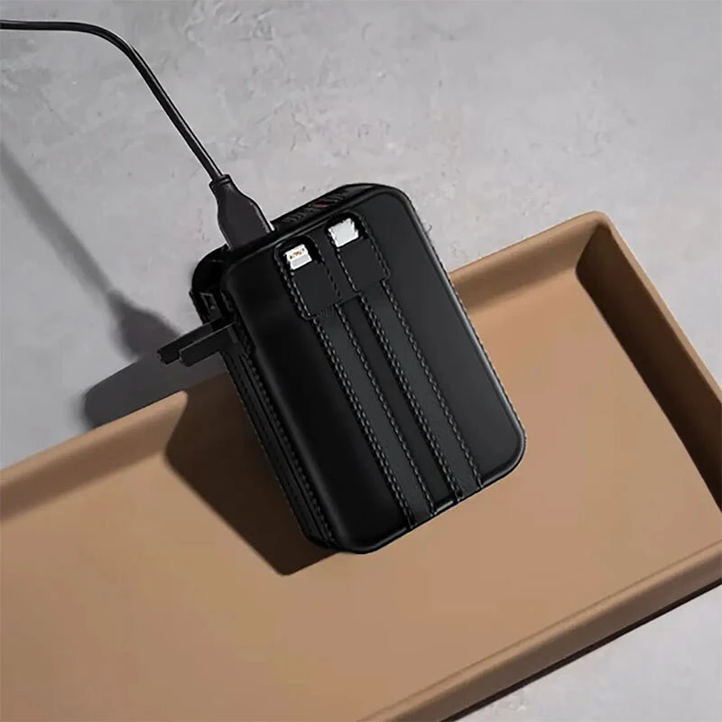 شارژر دیواری و پاور بانک فست شارژ گرین لاین Charge Mate GL-PBX5 PD QC 22.5W ظرفیت 10000 میلی آمپر ساعت