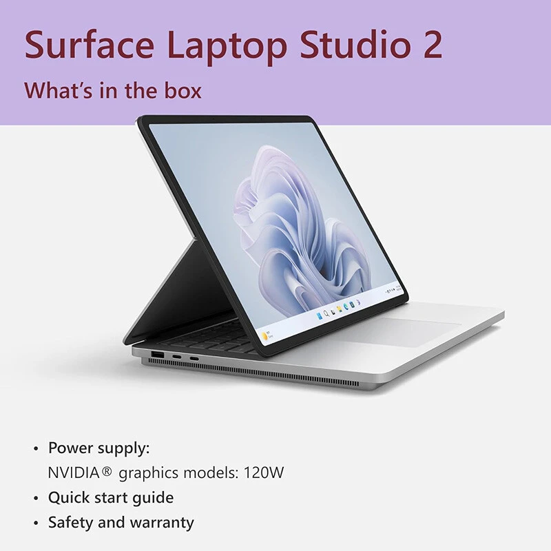 لپ تاپ مایکروسافت 14.4 اینچی Surface Studio 2 Core i7 13700H 16GB 512GB SSD RTX4050