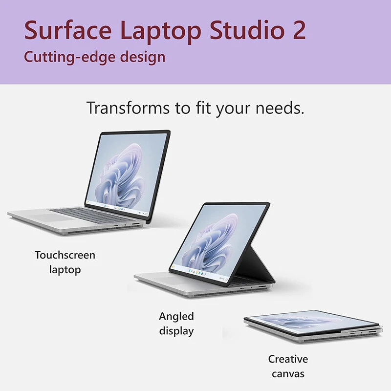 لپ تاپ مایکروسافت 14.4 اینچی Surface Studio 2 Core i7 13700H 16GB 512GB SSD RTX4050