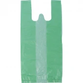 نایلون دسته دار شفاف سبز سایز 47*37 سانتی متر بسته 1 کیلویی