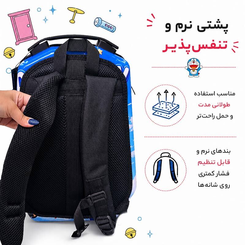 کوله پشتی مارینوکس مارول MS1050 طرح دوریمون
