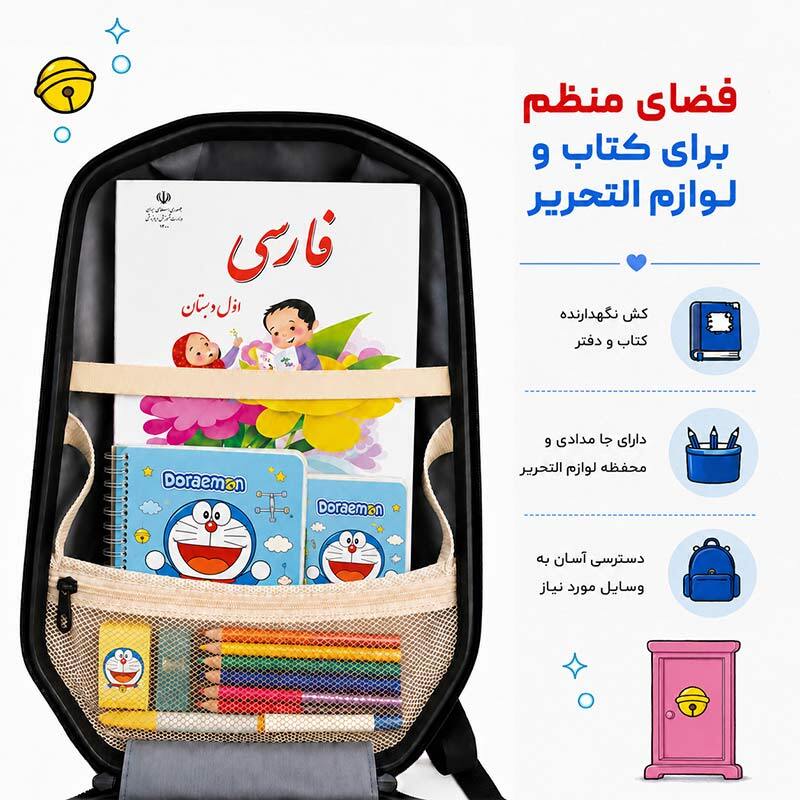 کوله پشتی مارینوکس مارول MS1050 طرح دوریمون