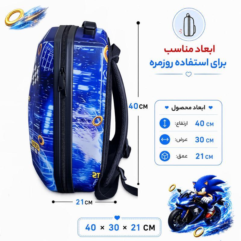 کوله پشتی مارینوکس مارول MS1050 طرح سونیک