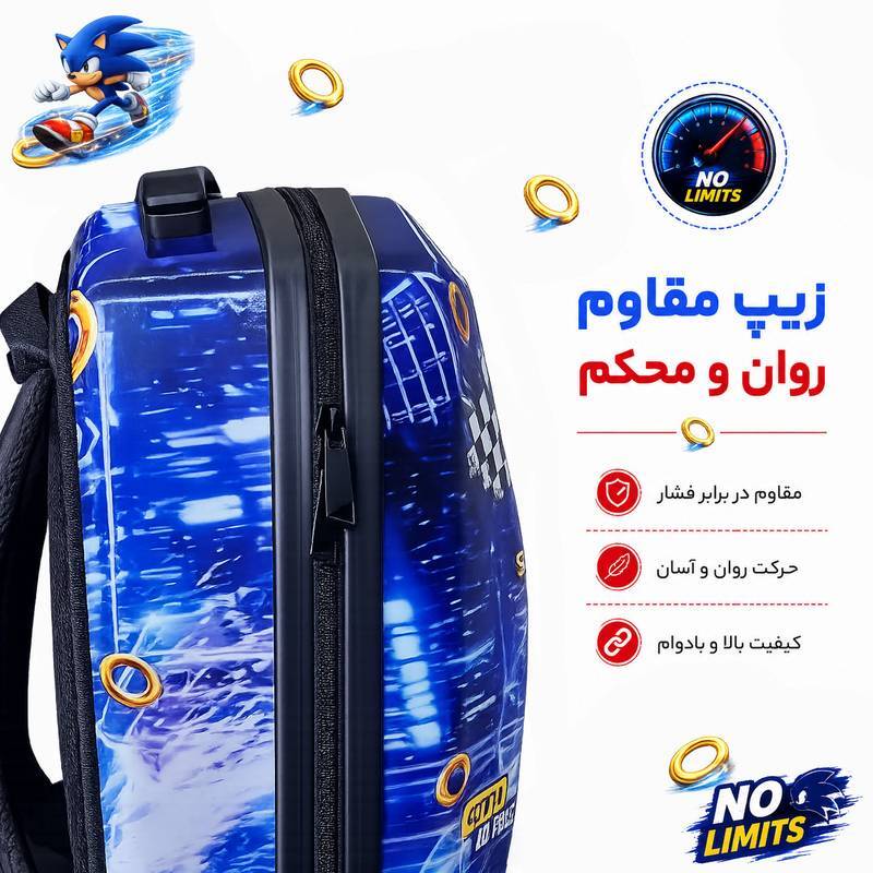کوله پشتی مارینوکس مارول MS1050 طرح سونیک