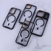 قاب مگ سیف Pro Camera دور محافظ لنز نارنجی