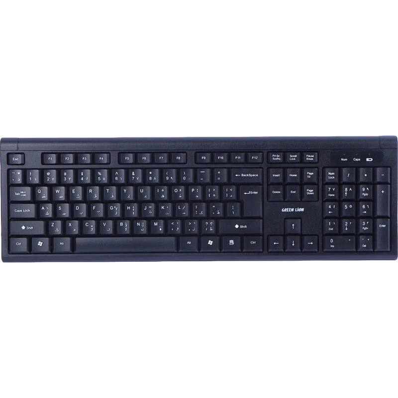 کیبورد و موس بی سیم گرین لاین GKM-200 GNGKM200WK