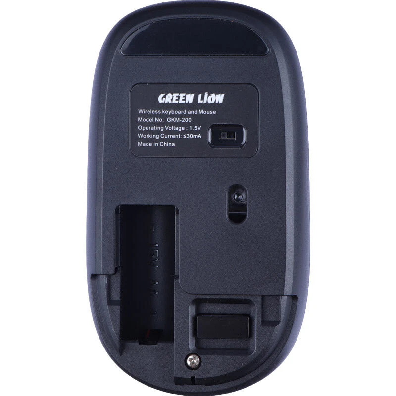 کیبورد و موس بی سیم گرین لاین GKM-200 GNGKM200WK
