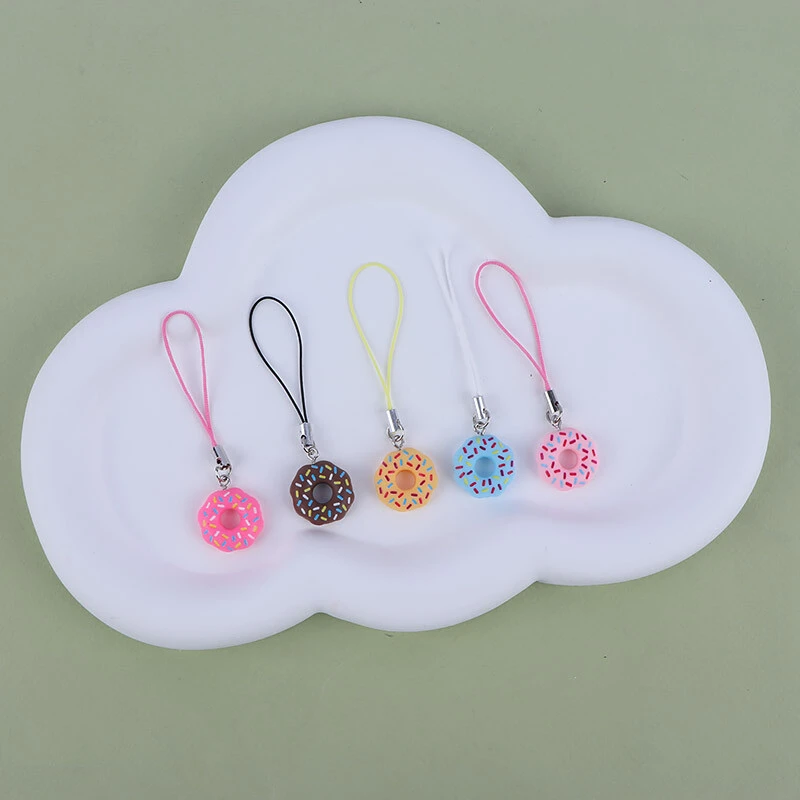 آویز فلش و موبایل طرح دونات