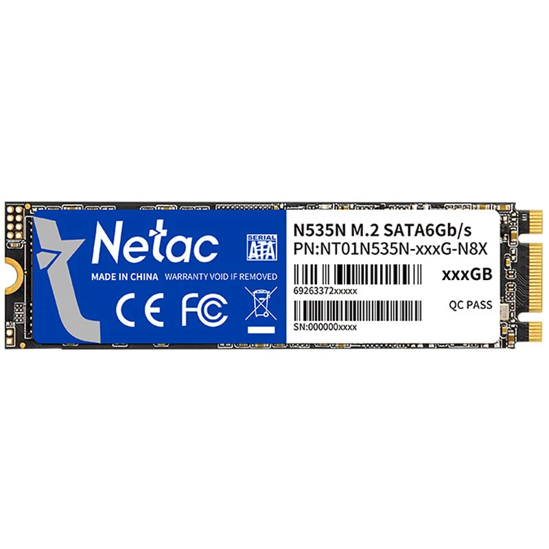 حافظه SSD نتاک Netac N535N 128GB M.2