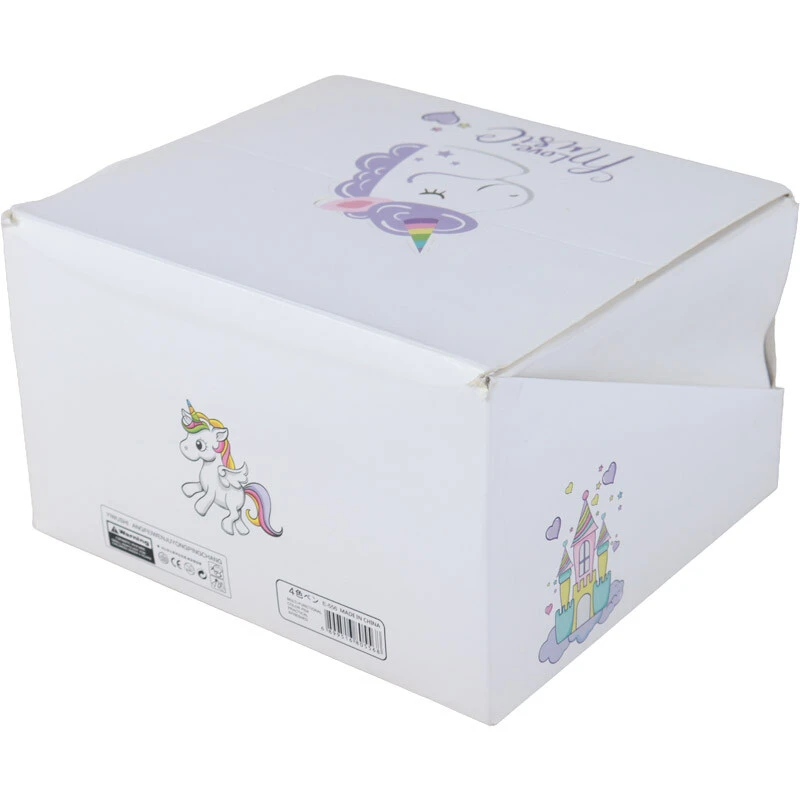 خودکار 4 رنگ طرح عروسک کوچک سیلیکونی E-556