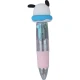 خودکار 4 رنگ طرح عروسک کوچک سیلیکونی E-556