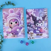 دفتر سیمی 50 برگ طرح کرومی کد 501 Cute