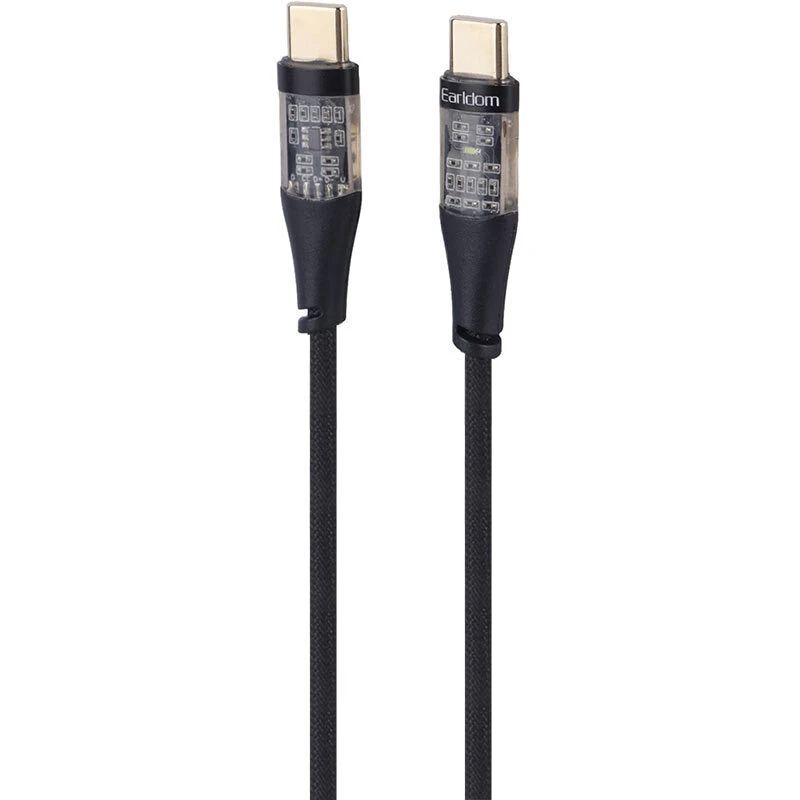 کابل دو سر تایپ سی فست شارژ 100 وات ارلدام EC-179C-C طول 1 متر