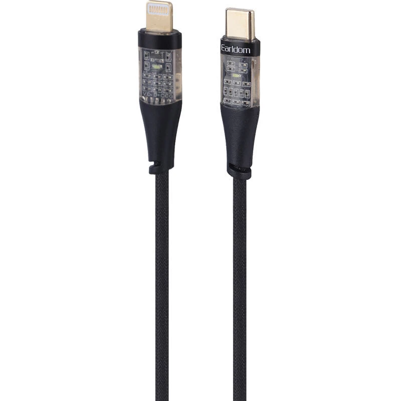 کابل تایپ سی به لایتنینگ فست شارژ 30 وات ارلدام EC-179C-L طول 1 متر
